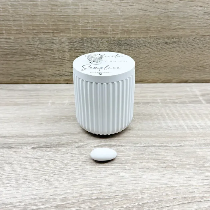 Candela con Cuore Claraluna