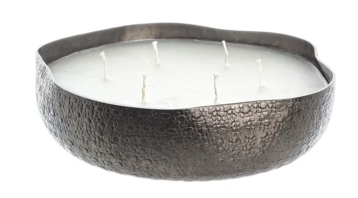 Candela Ø18,5×5 cm in Metallo Hammel Shadow Shadow