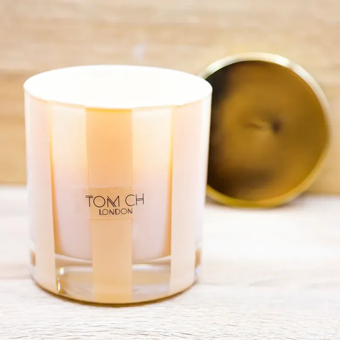 Candela Profumata Rosa Cipria Tom Ch - immagine 2