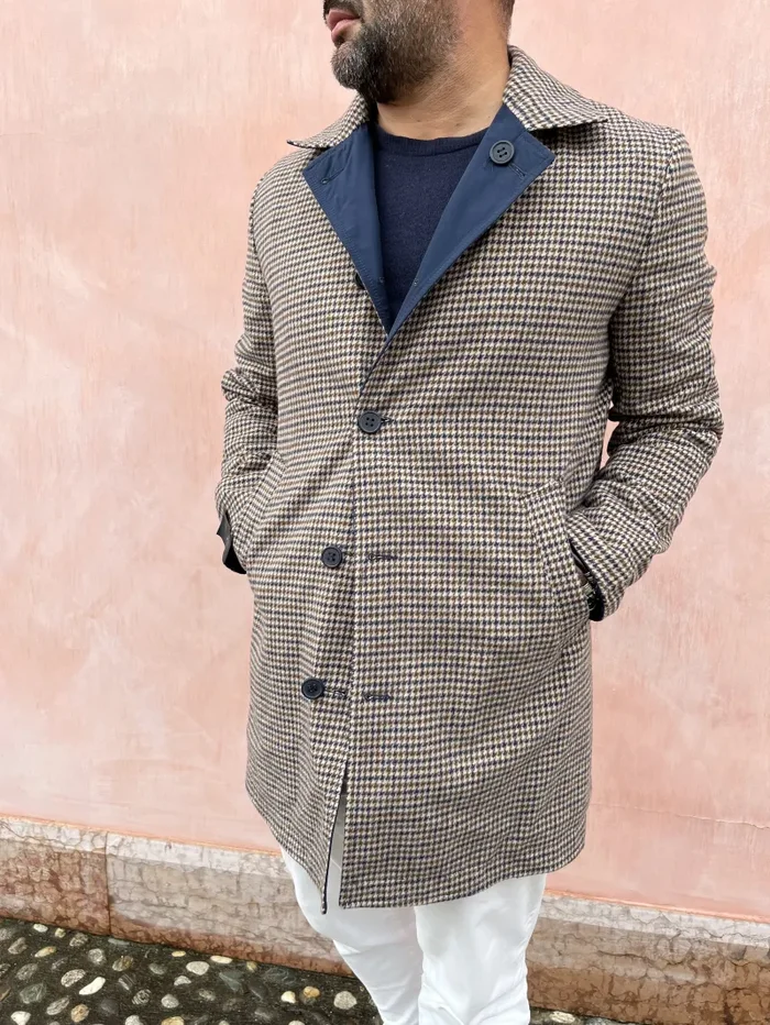 CAPPOTTO DOUBLE BLU - immagine 2