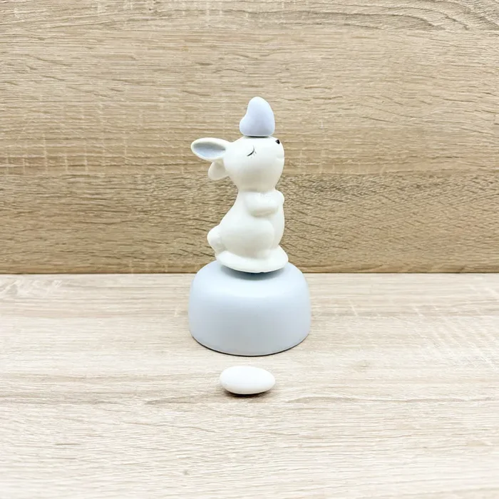 Carillon Coniglietto Celeste Claraluna