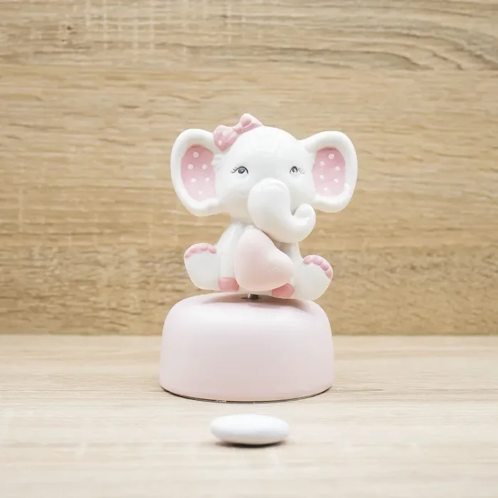 Carillon Elefante Rosa Claraluna Saldi