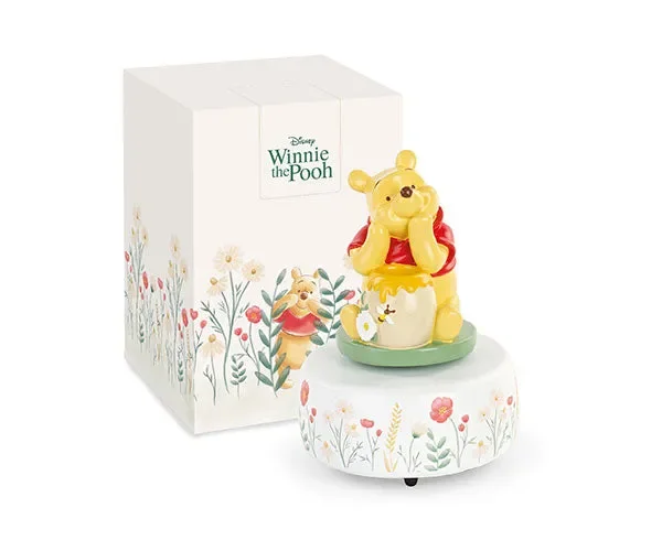 CARILLON WINNIE THE POOH CON SCATOLA H.13CM