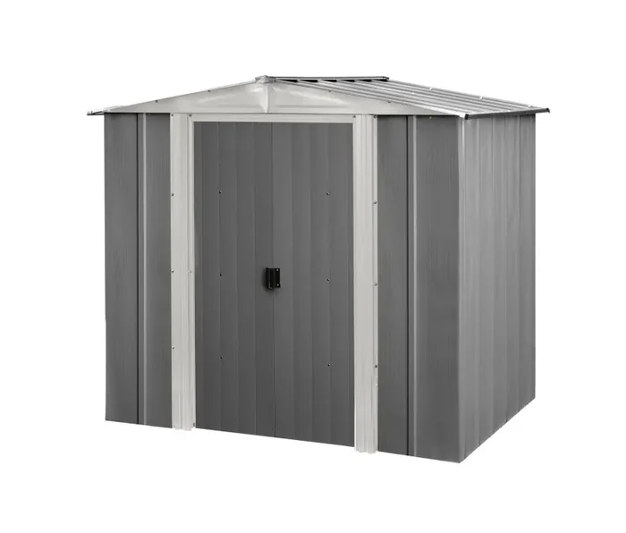 Casetta Box da Giardino Porta Utensili 194×151 cm in Metallo Selmont Small