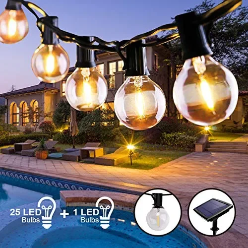 Catena Luminosa Esterno LED, QXMCOV 7.5M Luce Stringa Solare, Luci…