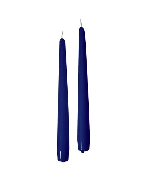 Cereria Di Giorgio Candele Coniche Ø 2,2 cm H. 25 cm (10 pz) – Blu Navy