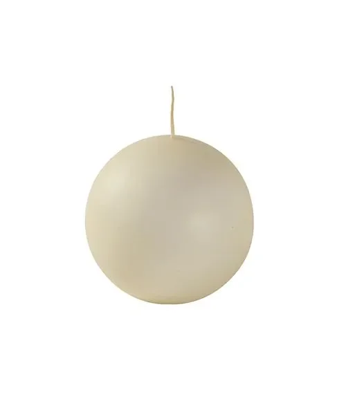Cereria Di Giorgio Candele sfera Ø 10 cm (4pz) – Avorio