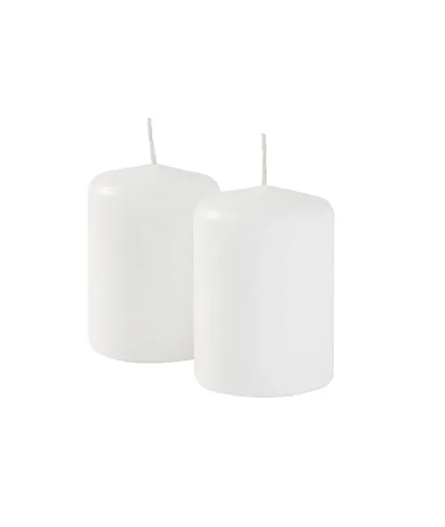 Cereria Di Giorgio Ceri Ø 7 cm H. 10 cm (4 pz) – Bianco