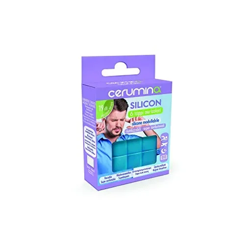 Cerumina Tappi Auricolari Silicon 6 Pezzi – 1 Prodotto