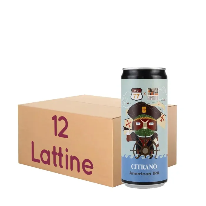 Citrano’ MC 77 – American IPA – LATT. 33 Cl KIT 12