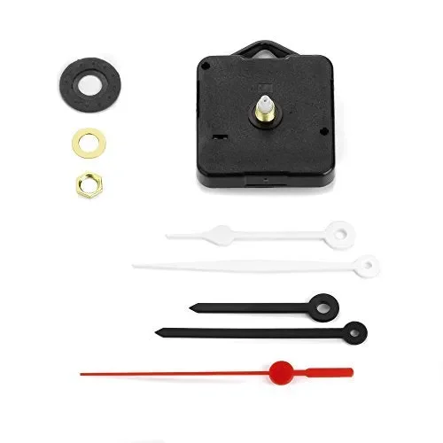 Clock-it Meccanismo Orologio Economico con Gancio, Silenzioso Rotazione…