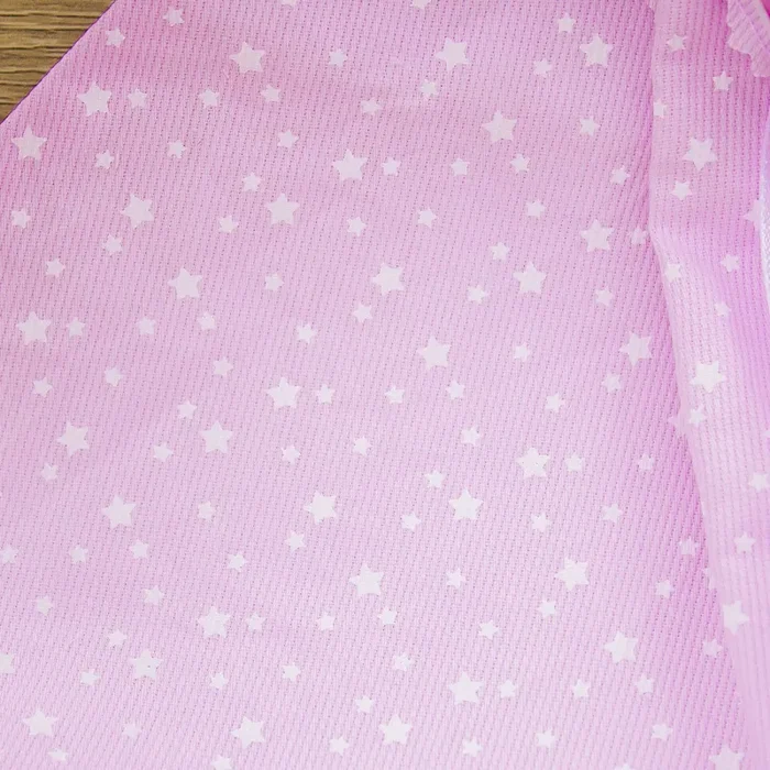 Coccarda Fiocco Rosa con Stelline e Winnie the Pooh - immagine 3