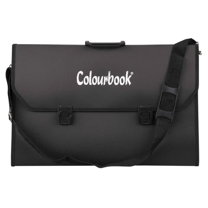 Colourbook Valigetta Portadisegni Con Tracolla – 35x50cm Nero