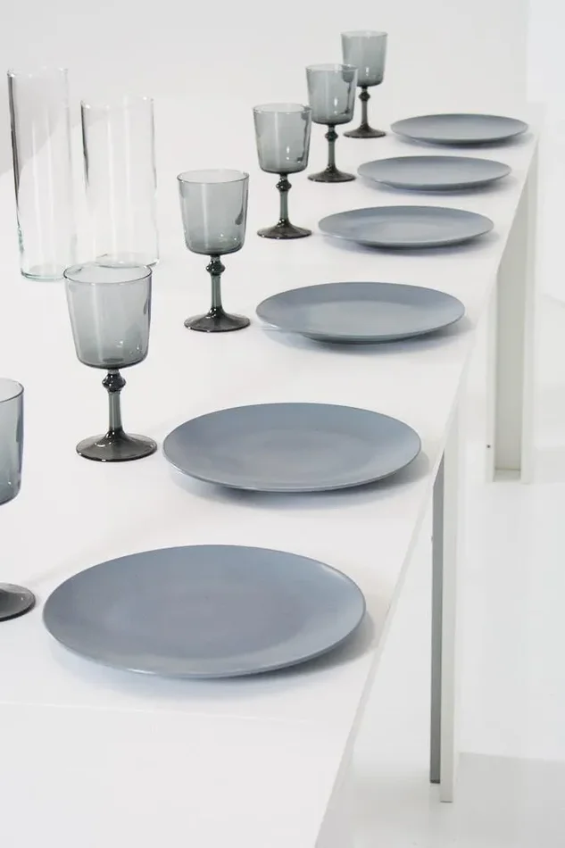 Consolle Allungabile in Legno H77x42x90/302cm Itamoby Aurora Bianco Frassino Classica