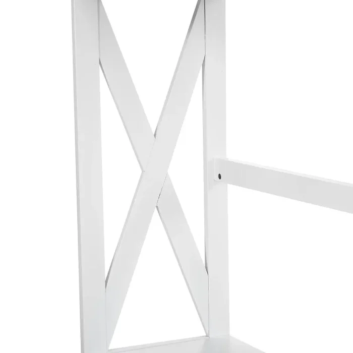 Consolle Ingresso 1 Cassetto 100x30x91 cm in Legno Bianco