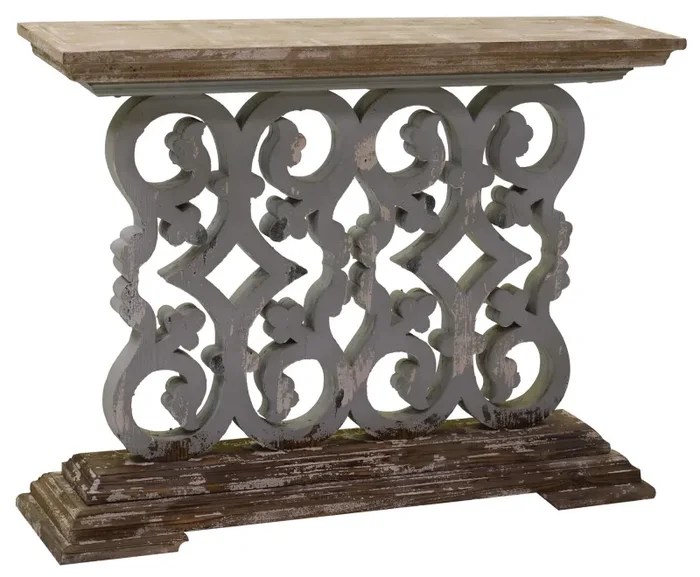 Consolle Rettangolare 1 Piano in Legno di Abete Moda