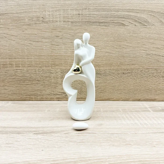 Coppia Sposi con Cuore Oro Claraluna Moda