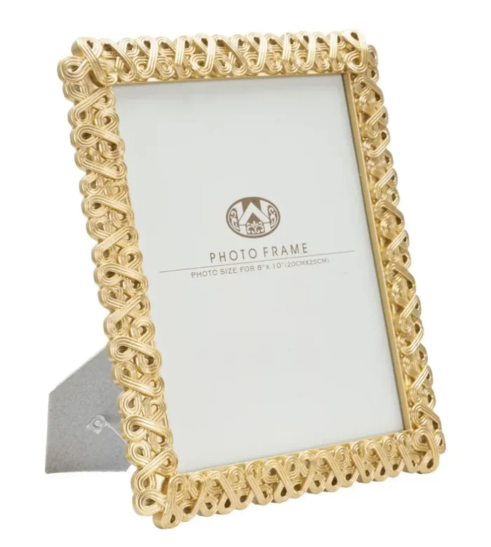 Cornice Pame 25,5×1,8×30,5 cm in Poliresina e Vetro