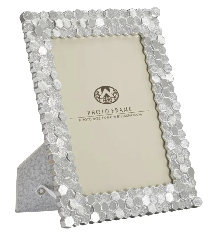 Cornice Silvy 20,5×1,7×25,8 cm in Poliresina e Vetro