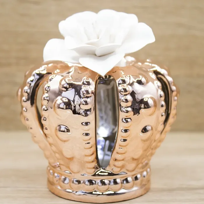 Corona Led Oro Rosa Claraluna - immagine 2