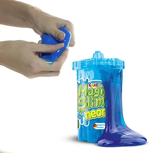 CRAZE Magic Slime Fireman Sam Mucca Magica Festa in 85g Dose NEON – 16138 - immagine 2
