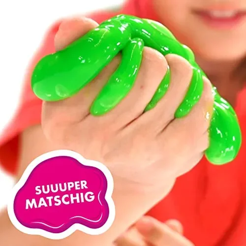 CRAZE Magic Slime Fireman Sam Mucca Magica Festa in 85g Dose NEON – 16138 - immagine 3