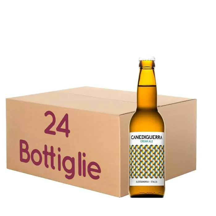 Cream Ale Canediguerra – BOTT. 33 Cl KIT 24