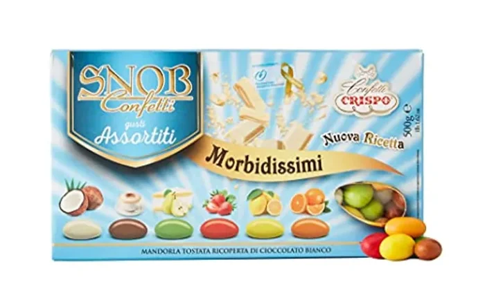 Crispo Confetti Snob – Gusti e Colori Assortiti – 1 Confezione da 500 g In saldo
