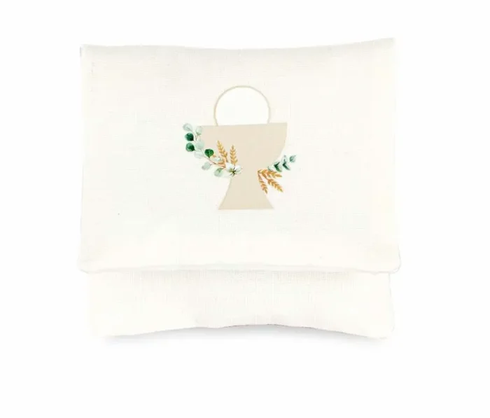 Cupido&Co. Bustina Portaconfetti Comunione 95 x 95 Mm Avorio 12 Pz