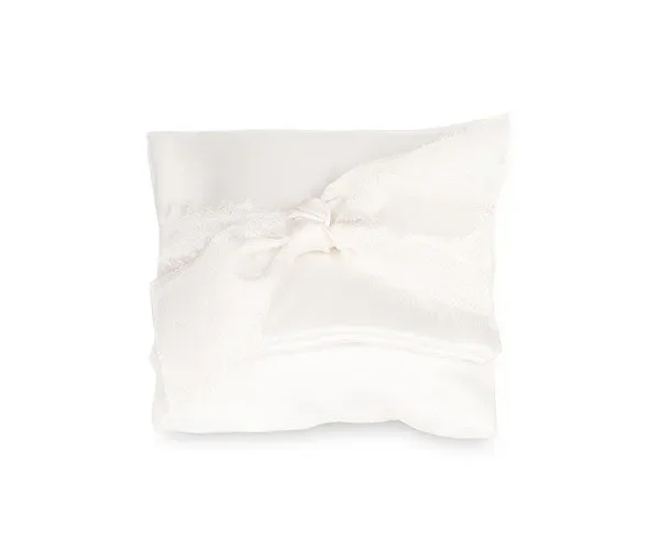 Cupido&Co. Portaconfetti Bustina Raso 9 x 9 Cm con Nastro 12 Pz