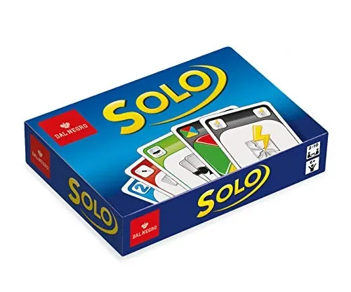 Dal Negro-dal Negro-53417 Solo New Gioco di Carte, Multicolore, 53417 - immagine 2