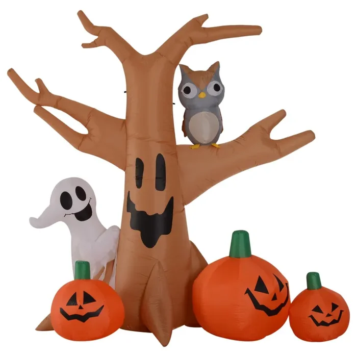 Decorazione Halloween Albero Gonfiabile con Zucche In saldo