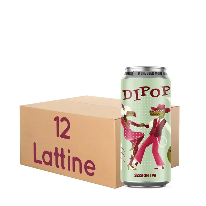 Dipop Collab. Fan Brewing Brewfist – Session IPA Dip Hopping – LATT. 50 Cl KIT 12