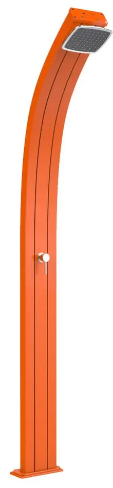 Doccia Solare da Esterno Giardino 30L Miscelatore Arkema Spring Arancio Online