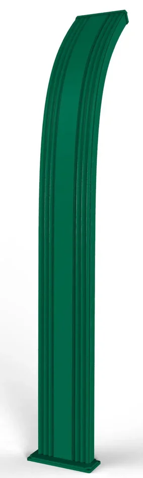 Doccia Solare da Esterno Giardino 40L Miscelatore e Doccetta Mobile Arkema Dada Verde - immagine 2