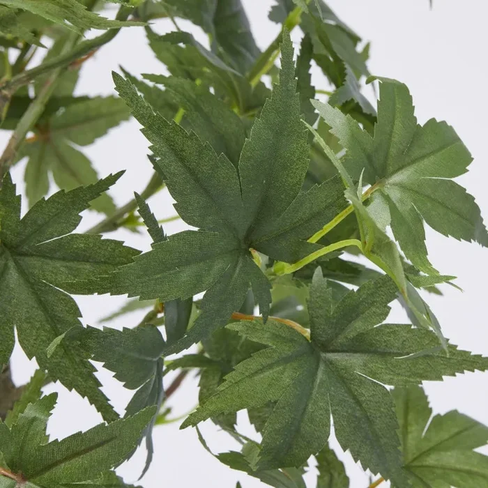 EDG Enzo De Gasperi Acero con Vaso Artificiale H 76 Cm Green Online - immagine 2