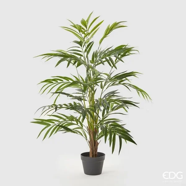 EDG Enzo De Gasperi Areca Chic con Vaso Artificiale H 120 Cm Green