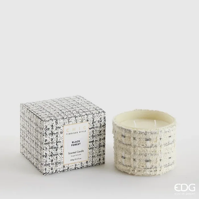 EDG Enzo De Gasperi Candela Boucle con Profumo H 8,5 Cm Black Forest Scatola Regalo Online ora