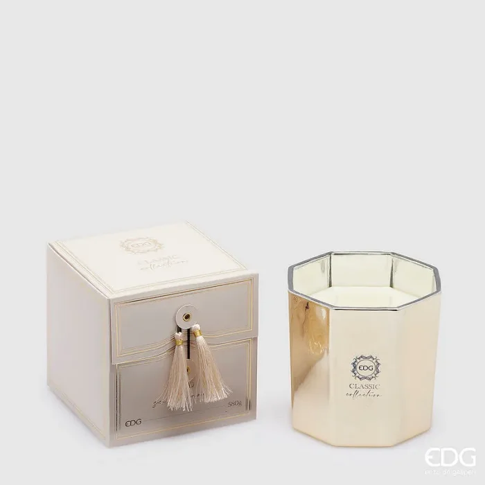 EDG Enzo De Gasperi Candela Classic con Profumo H 13 Cm D 13 Cm Oud Online