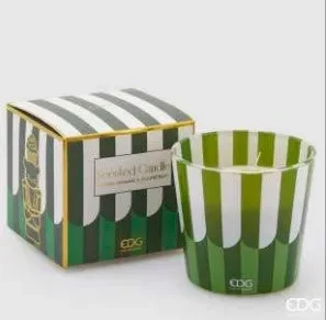 EDG Enzo De Gasperi Candela Cupcake Profumata H12 D13,5 Blood Orange e Grape