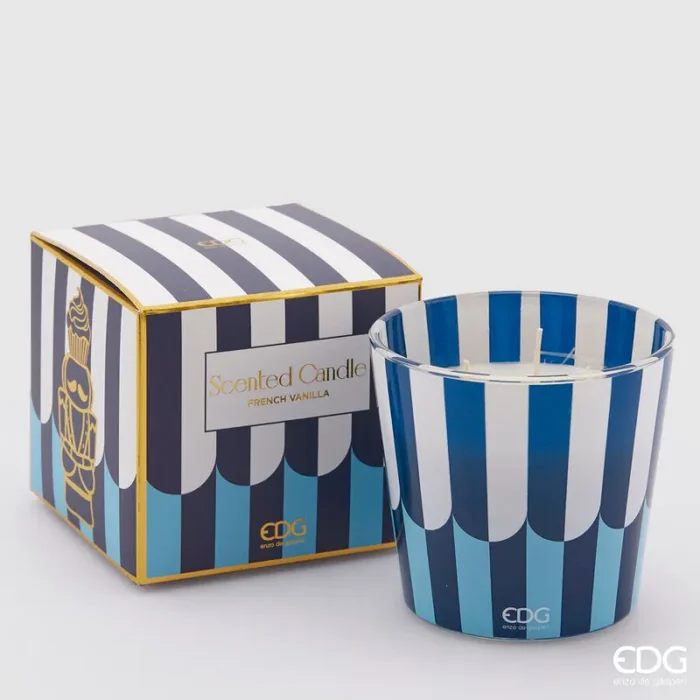 EDG Enzo De Gasperi Candela Cupcake Profumata H12 D13,5 French Vanilla