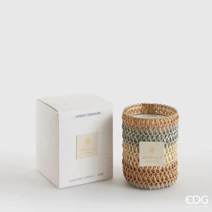 EDG Enzo De Gasperi Candela Embrace con Profumo H 13 Cm Herbal Treasure Scatola Regalo Online