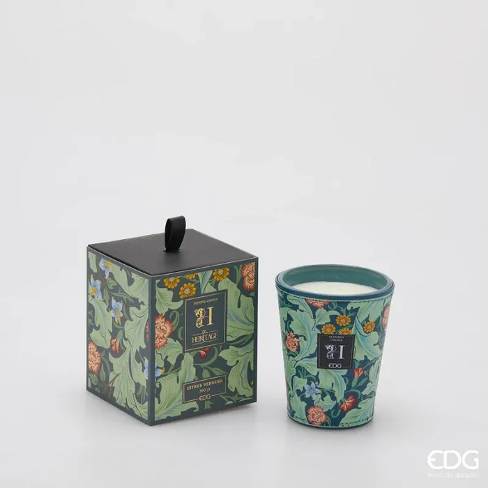 EDG Enzo De Gasperi Candela Heritage con Profumo H 12 Cm Citrus Verbena In saldo