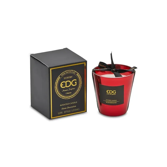 EDG Enzo De Gasperi Candela Mirror Profumata H9 D8 Black Rose & Oud Vendita online