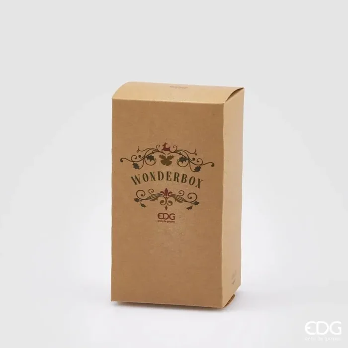 EDG Enzo De Gasperi Contenitore di Natale Coppagelato H 20 Cm D 14 Cm Hazelnut - immagine 3