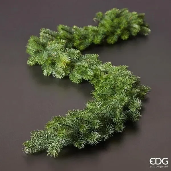 EDG Enzo De Gasperi Festone Natale Pino L 182 Cm 162 Tips Green Online