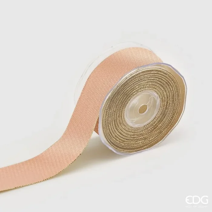 EDG Enzo De Gasperi Nastro Natale Classic 40 Mm 10 Mt 2 – Face Oro