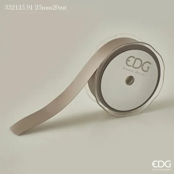 EDG Enzo De Gasperi Nastro Raso Doppio 25 Mm 20 Mt Colore Grigio Vendita online