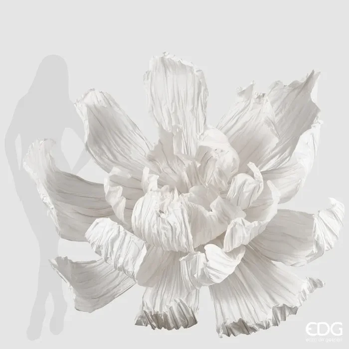 EDG Enzo De Gasperi Peonia Jumbo da Appendere H 90 Cm D 160 Cm White - immagine 2