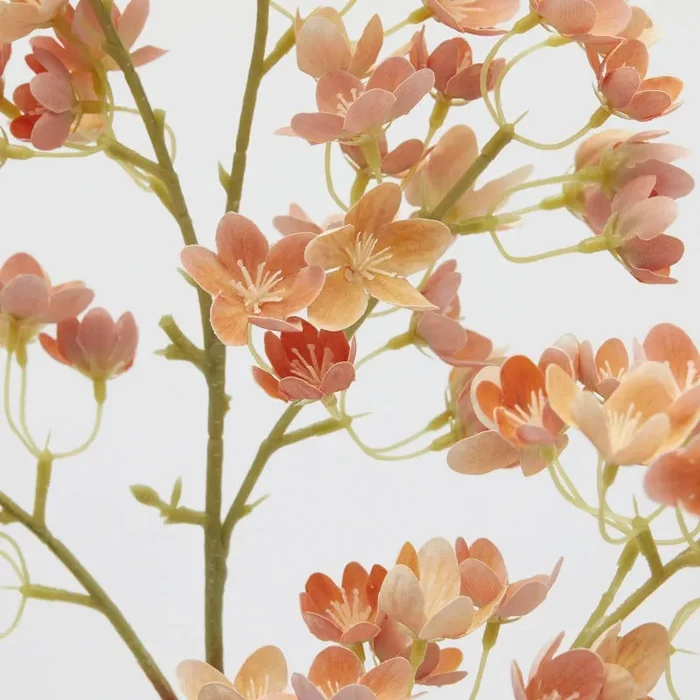 EDG Enzo De Gasperi Ramo Prunus Fiori Artificiale H 95 Cm Salmon - immagine 2